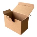 12x7x8 Ebat - Kraft Kilitli Kutu - 0,2 Desi Kutu